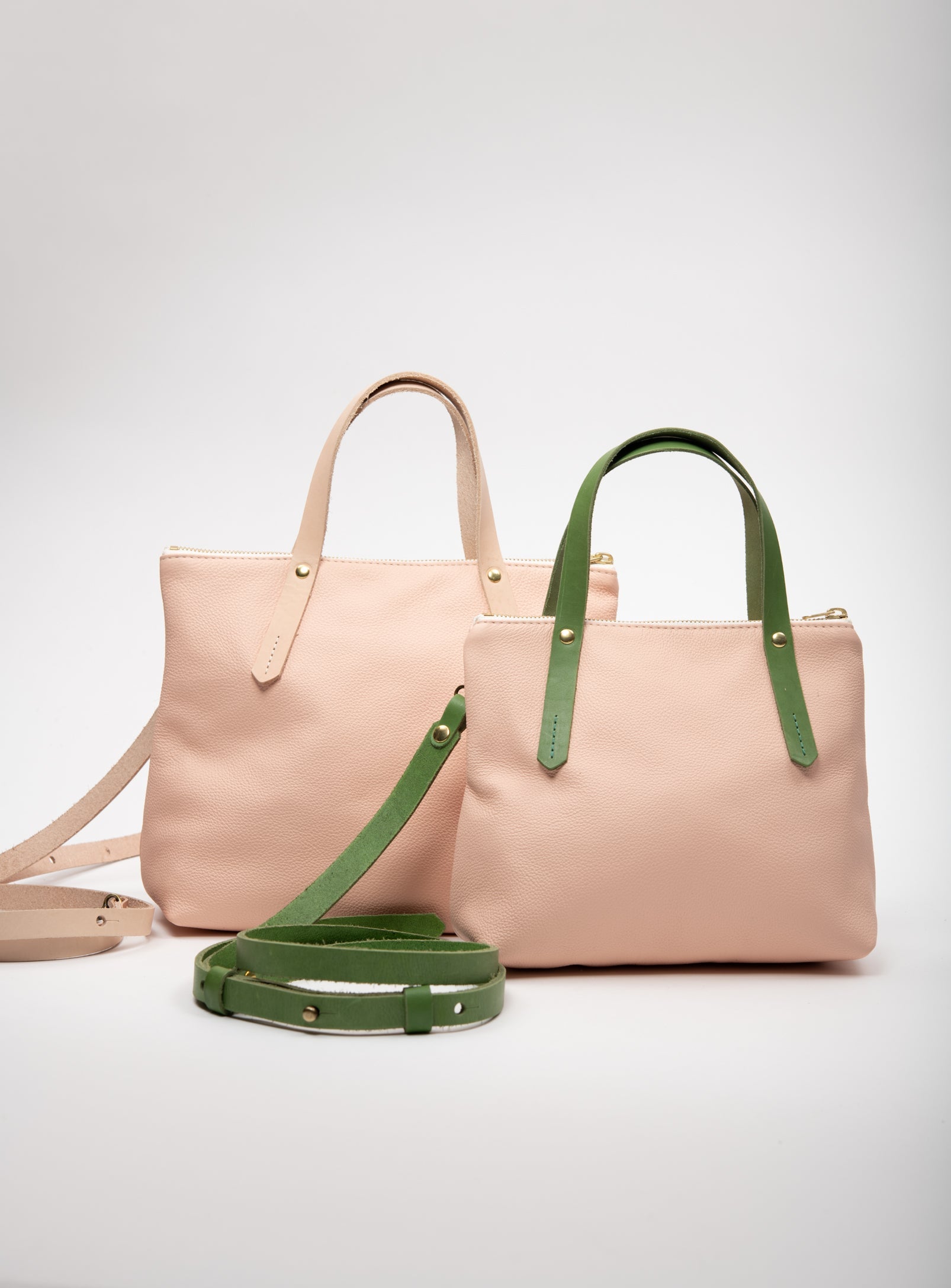 Sac à main en cuir avec ganse bandoulière modèle PAPINEAU