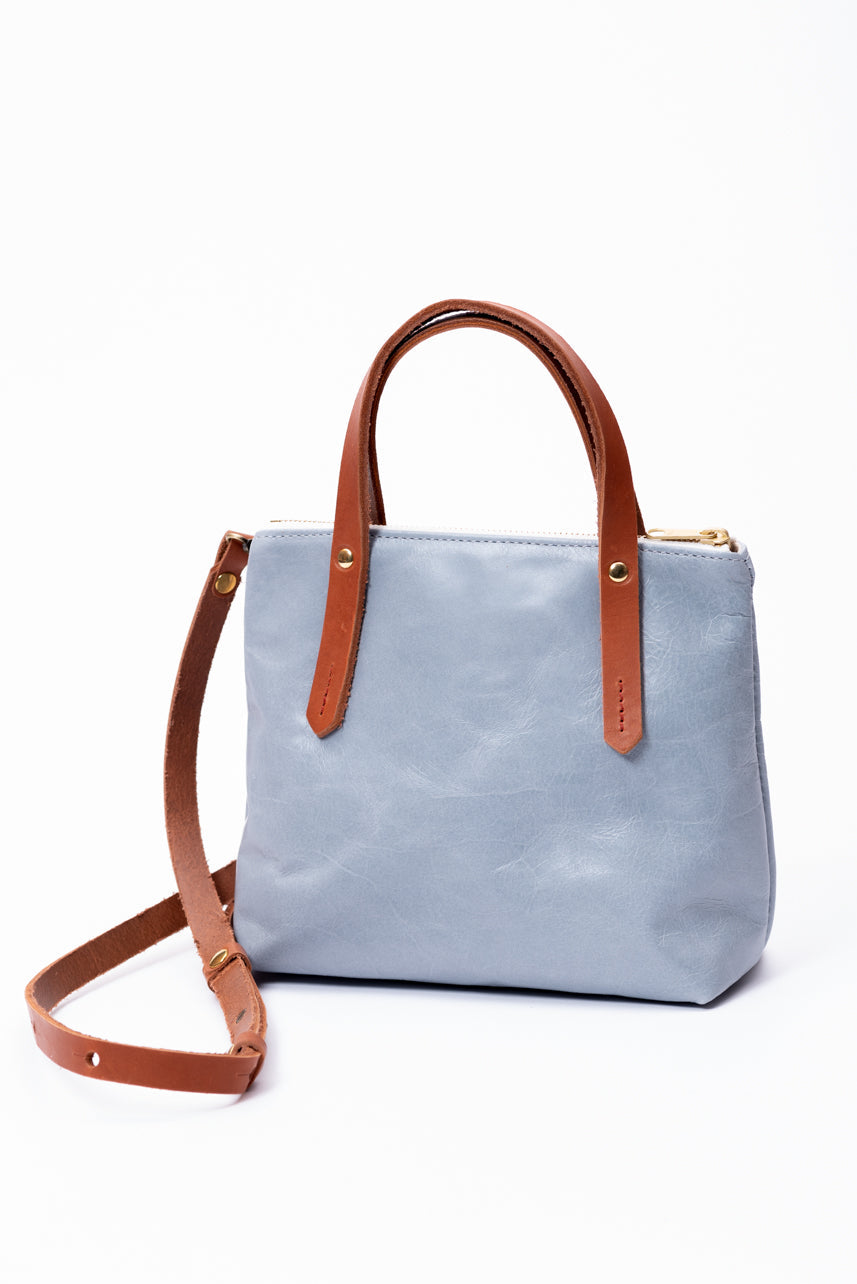 Sac à main en cuir avec ganse bandoulière modèle PAPINEAU