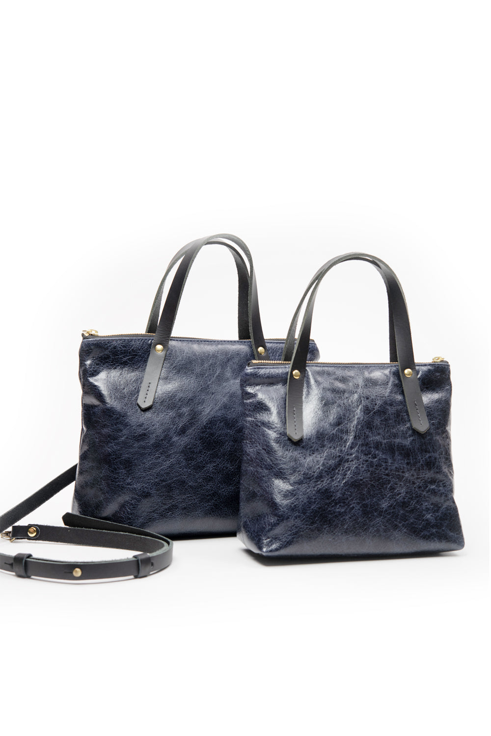 Sac à main en cuir avec ganse bandoulière modèle PAPINEAU