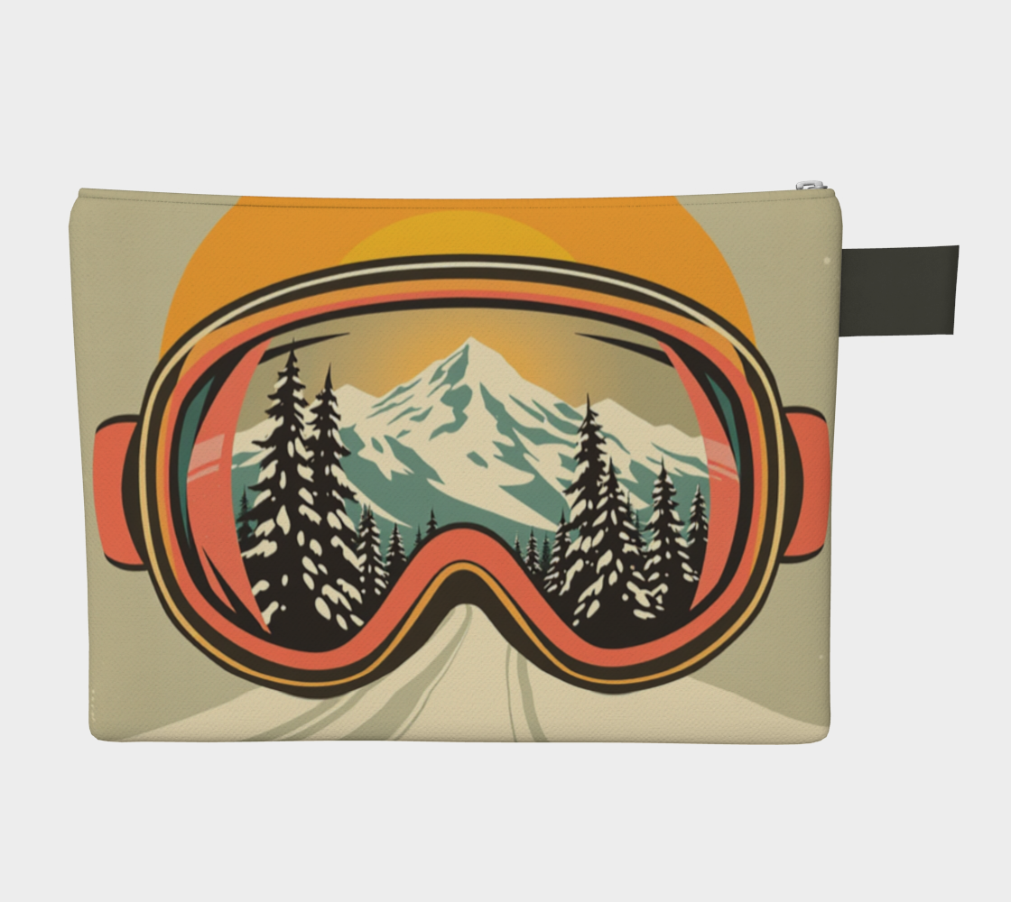 Sac à main fourre-tout Ski Art Sunny Lunettes
