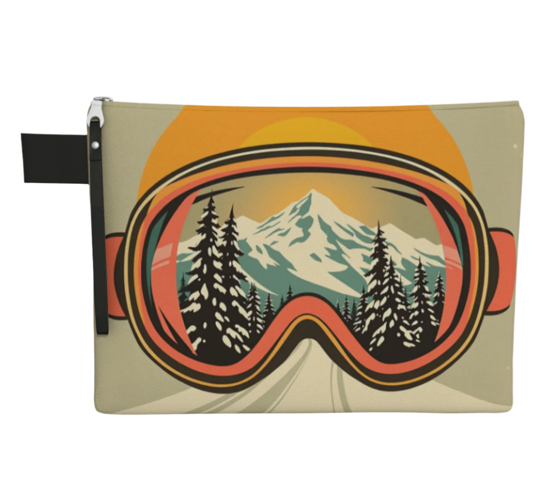 Sac à main fourre-tout Ski Art Sunny Lunettes