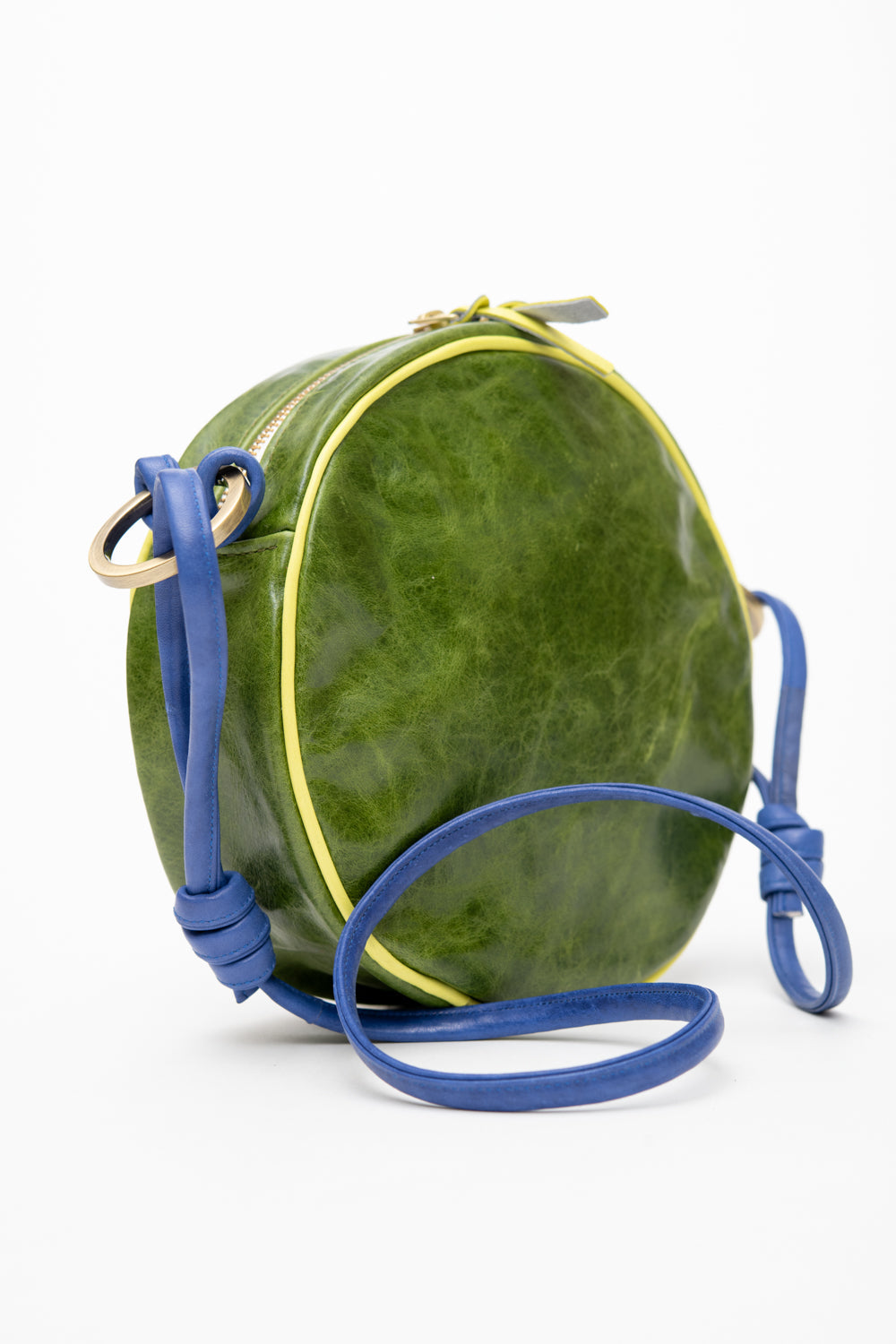 Sac à main tout rond à bandoulière modèle MACARON