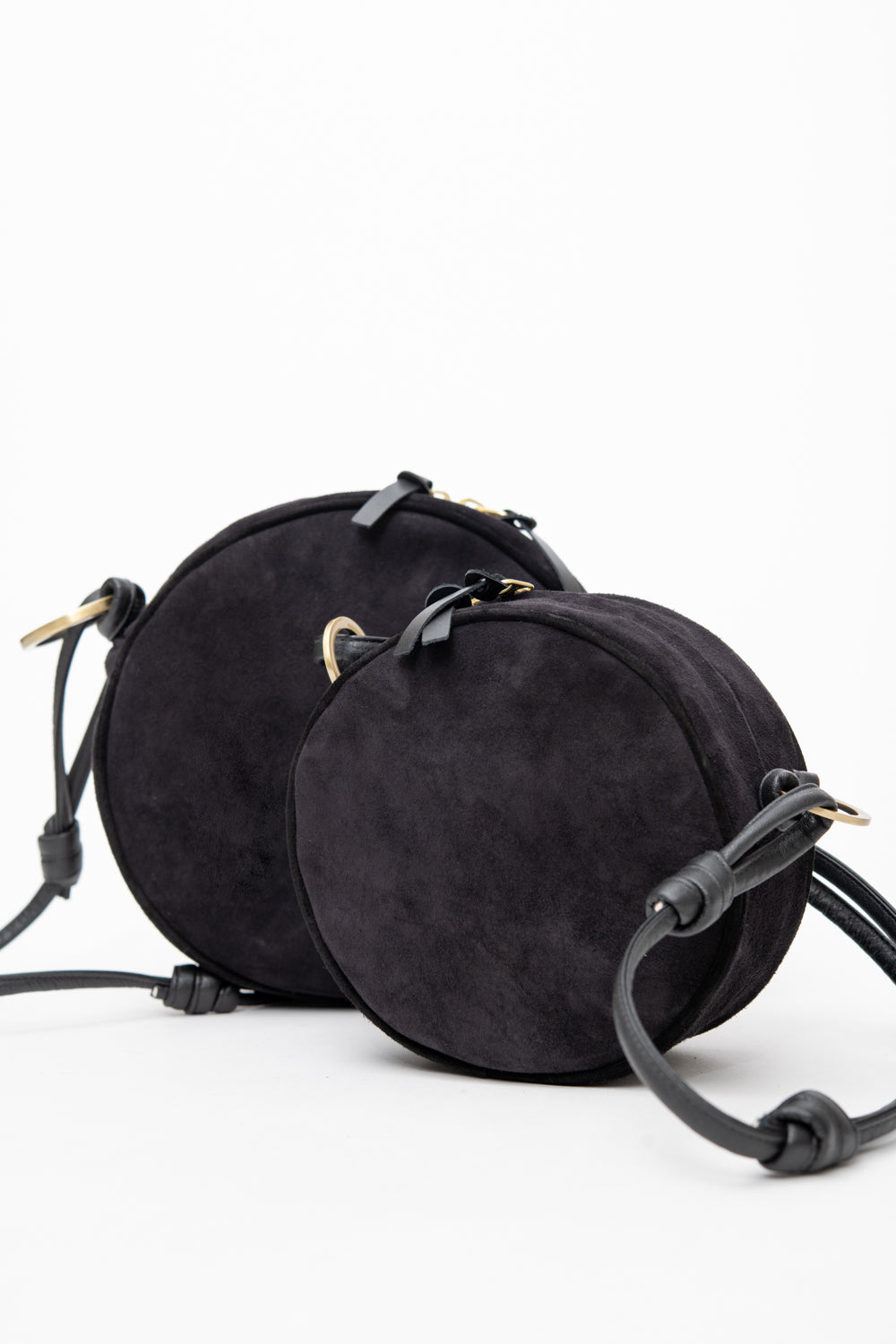 Sac à main tout rond à bandoulière modèle MACARON