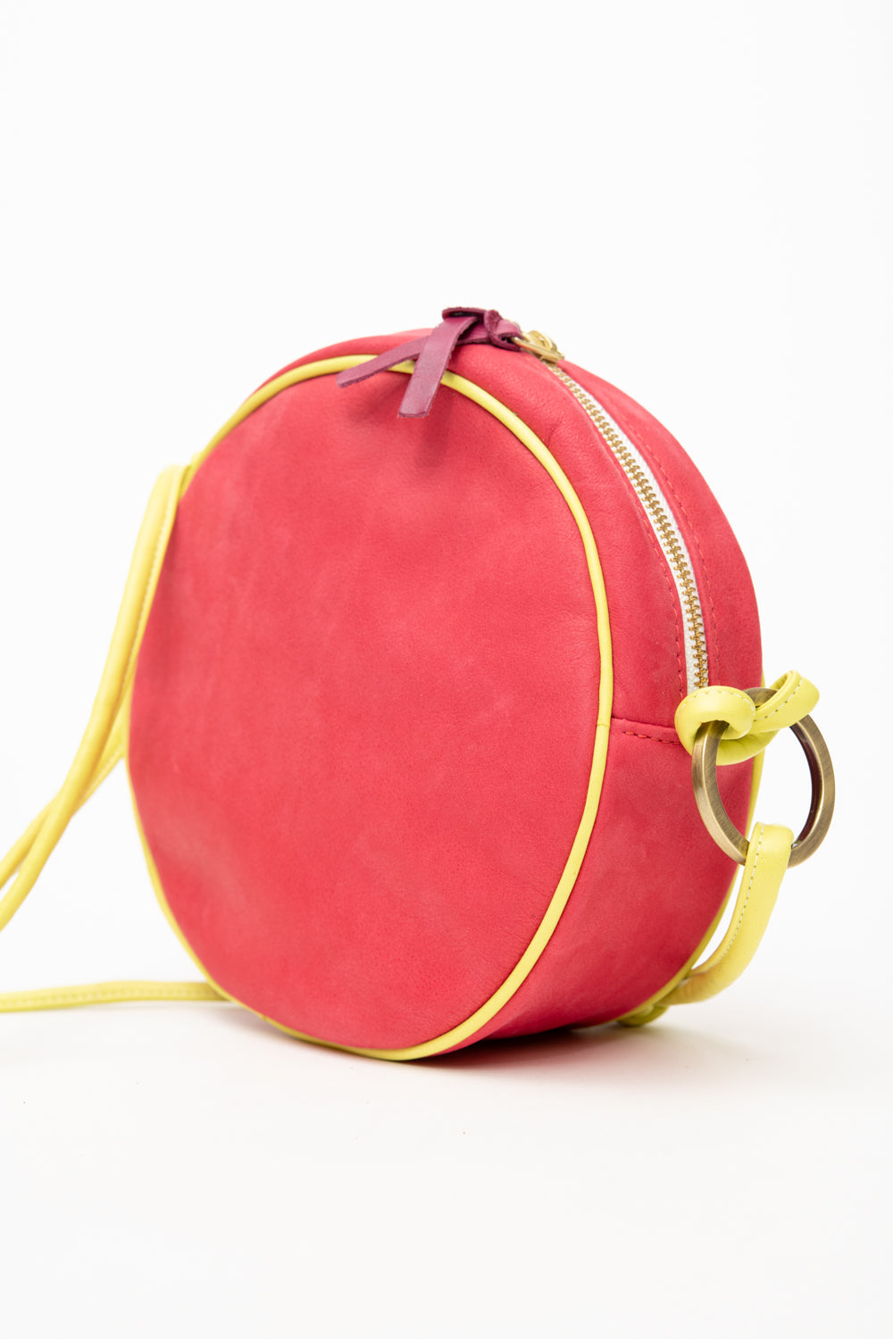 Sac à main tout rond à bandoulière modèle MACARON
