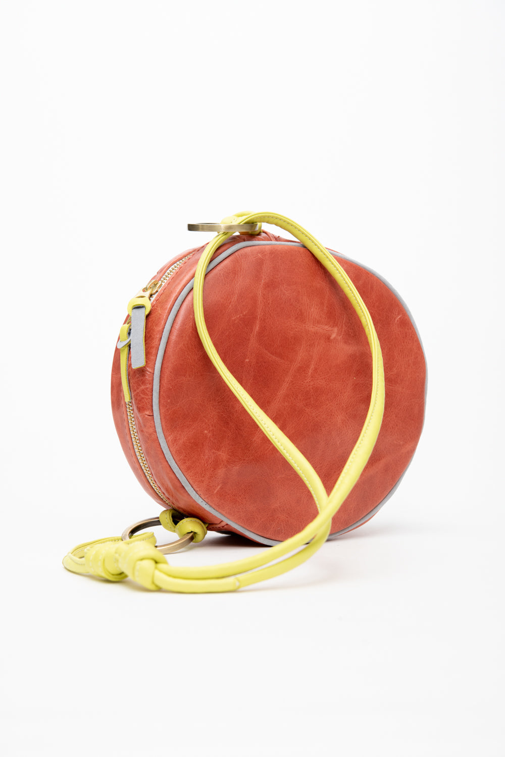 Sac à main tout rond à bandoulière modèle MACARON