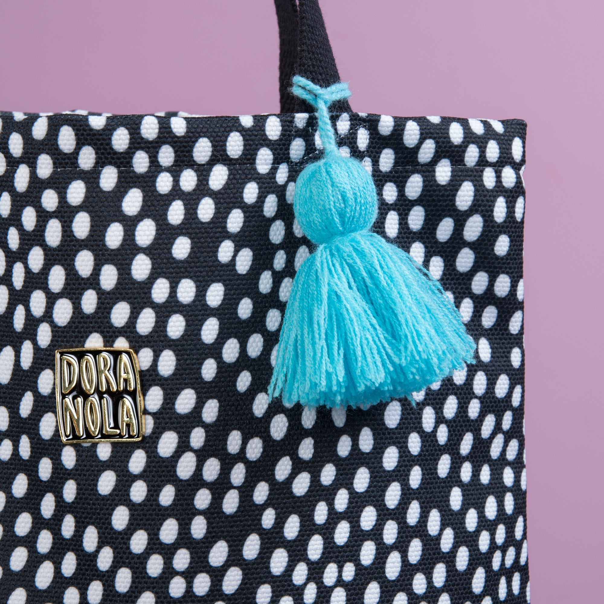 Sac à Pompon Polka Dot