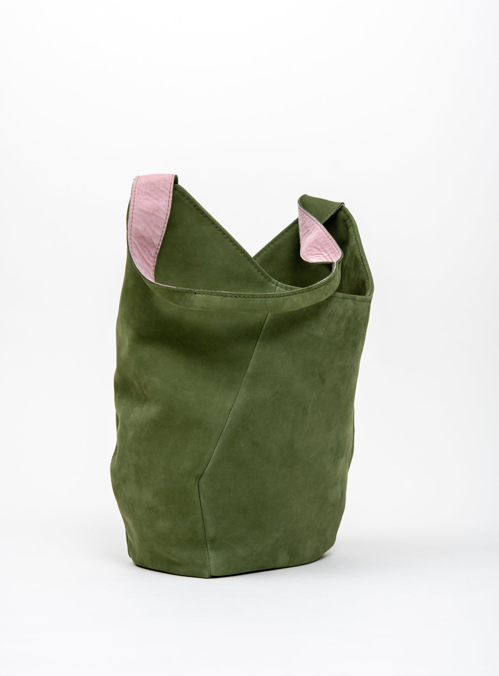 Sac cabas géométrique en cuir modèle MONT-ROYAL