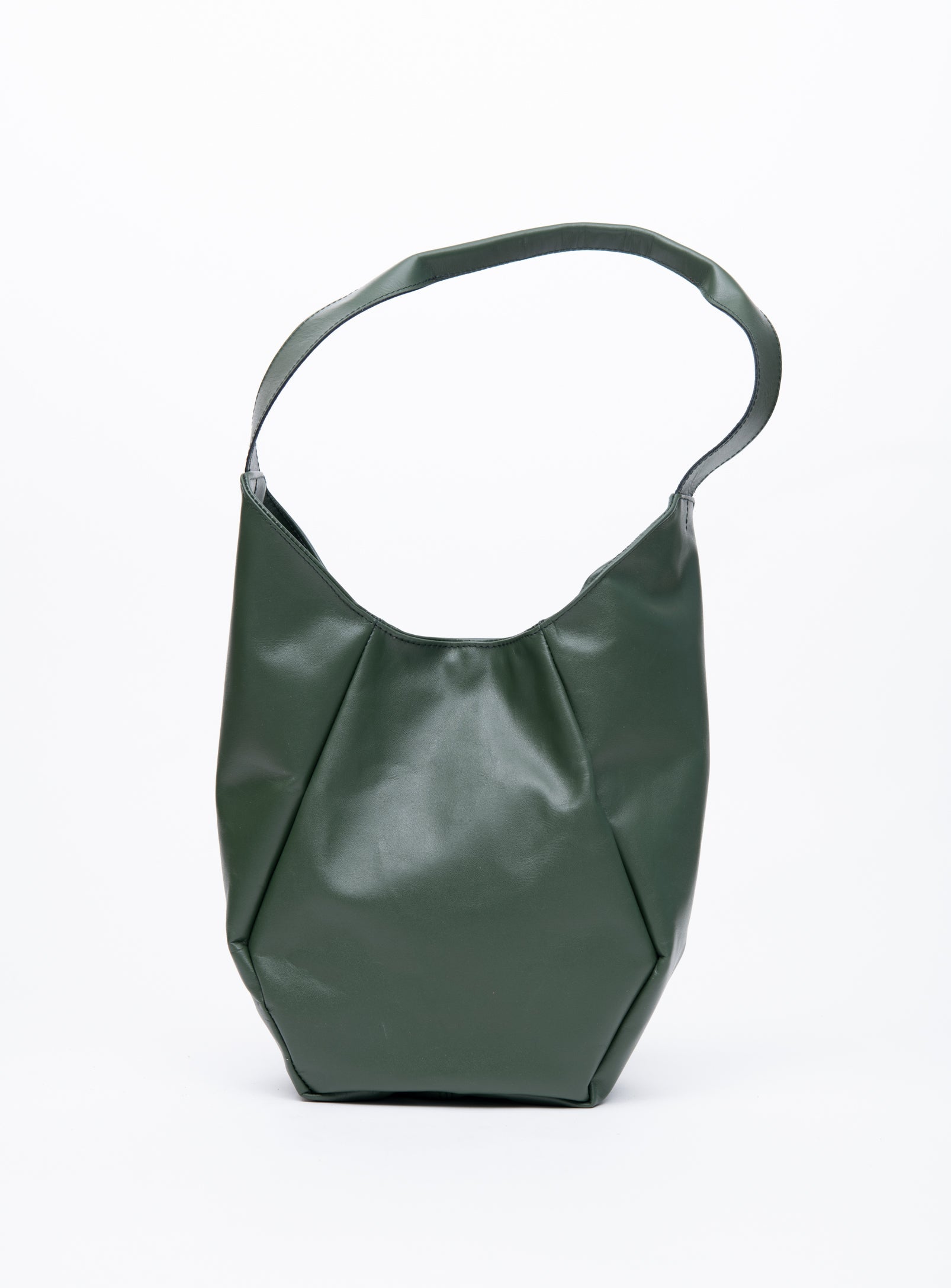 Sac cabas géométrique en cuir modèle MONT-ROYAL