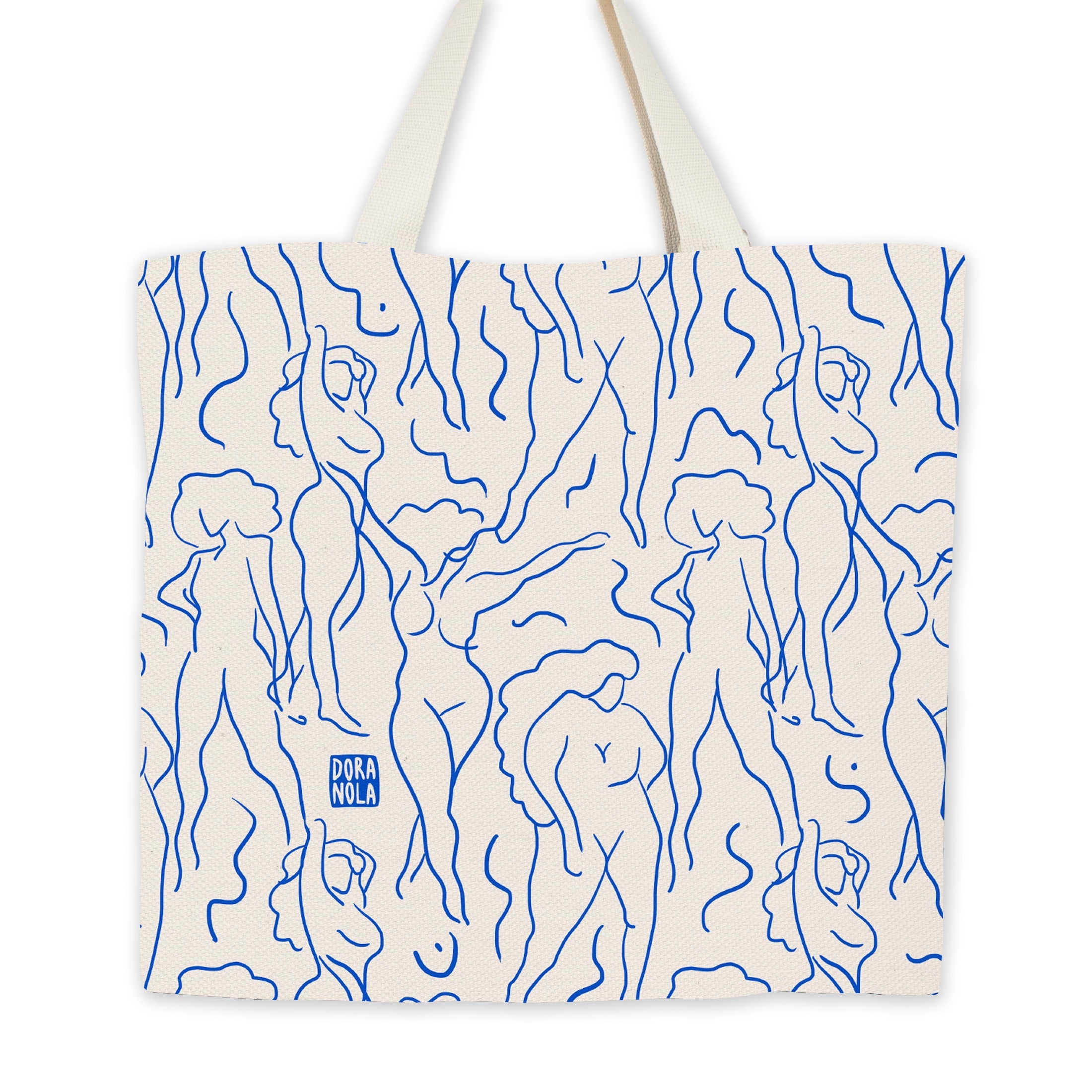 Sac Esquisse Bleu & Blanc