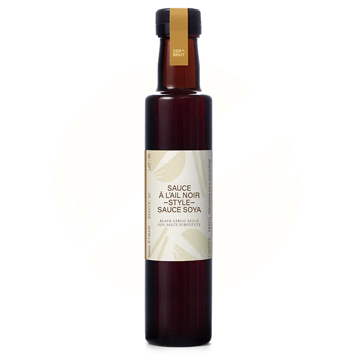 Sauce à l'ail noir