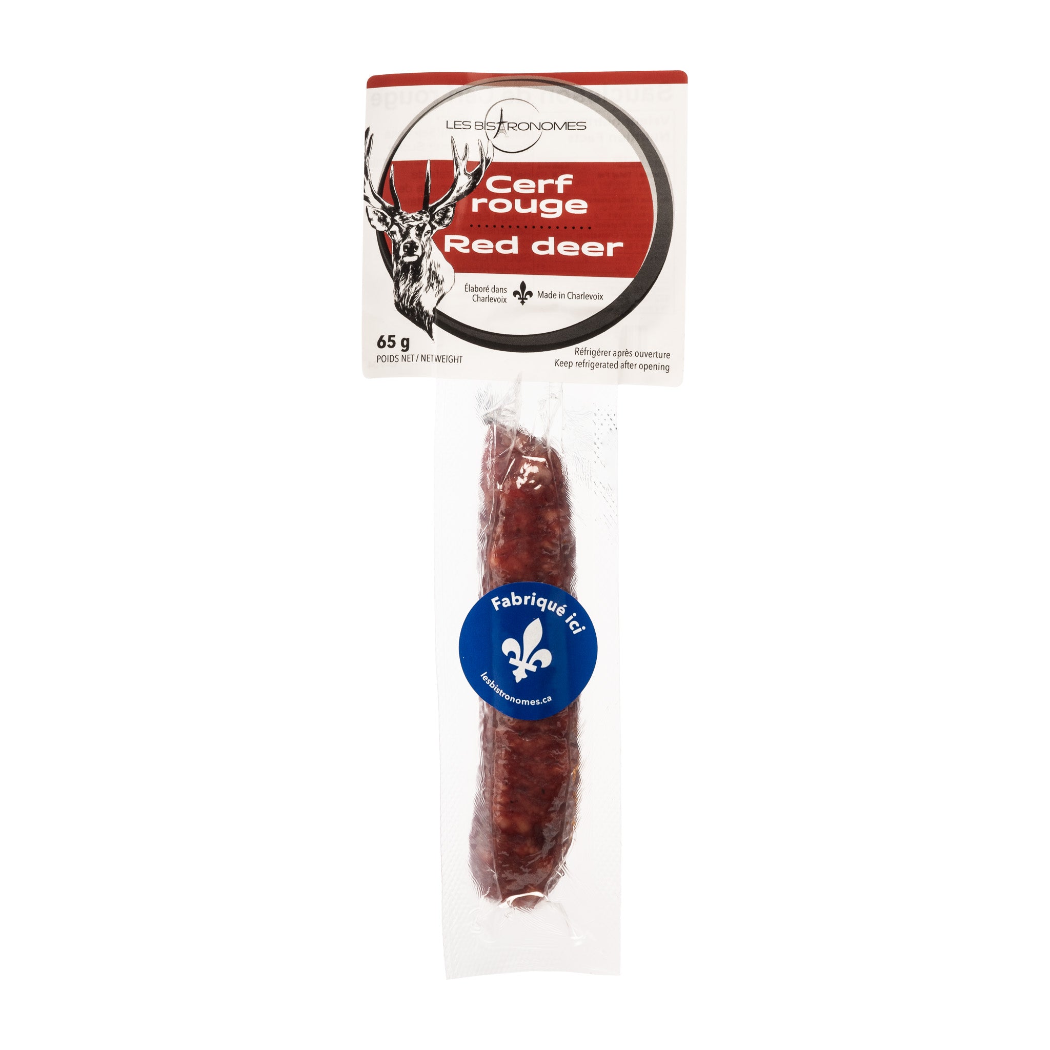 Saucisson de Cerf rouge