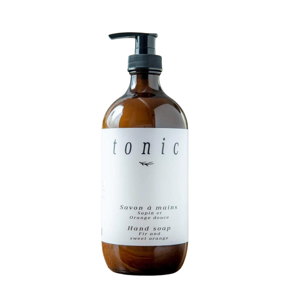 Savon à main - Sapin et Orange Douce