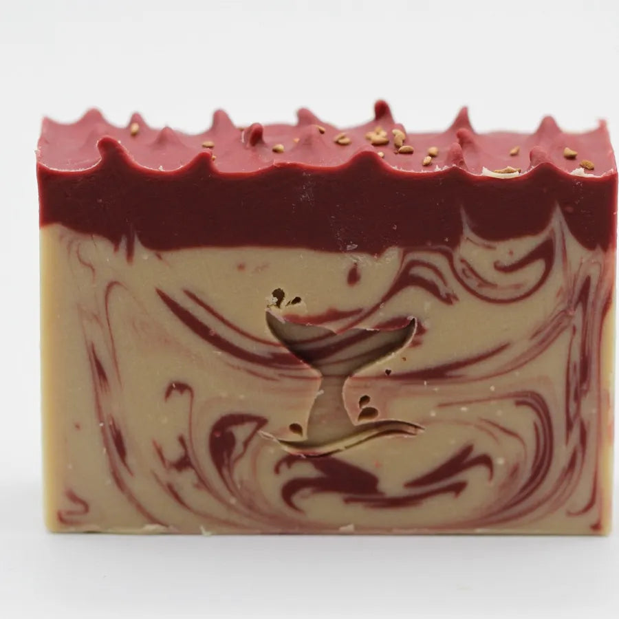 Savon artisanal - Framboise et Jasmin