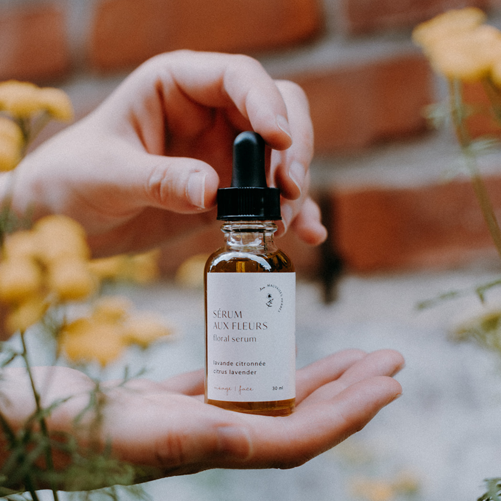Sérum aux fleurs pour le visage - Lavande citronnée