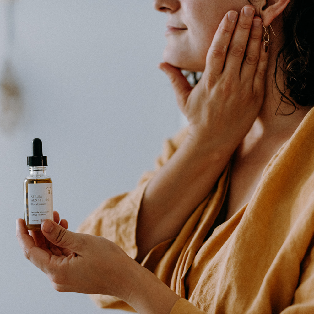 Sérum aux fleurs pour le visage - Lavande citronnée