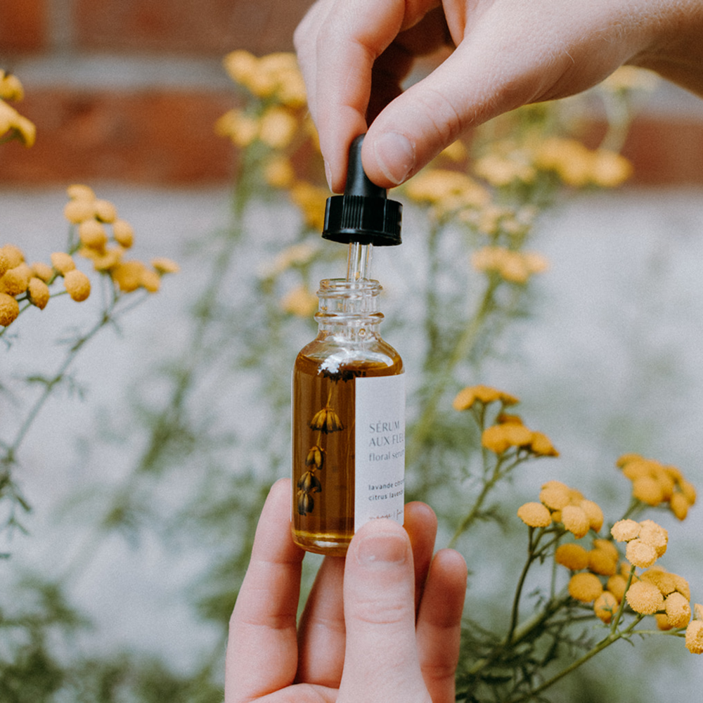 Sérum aux fleurs pour le visage - Lavande citronnée