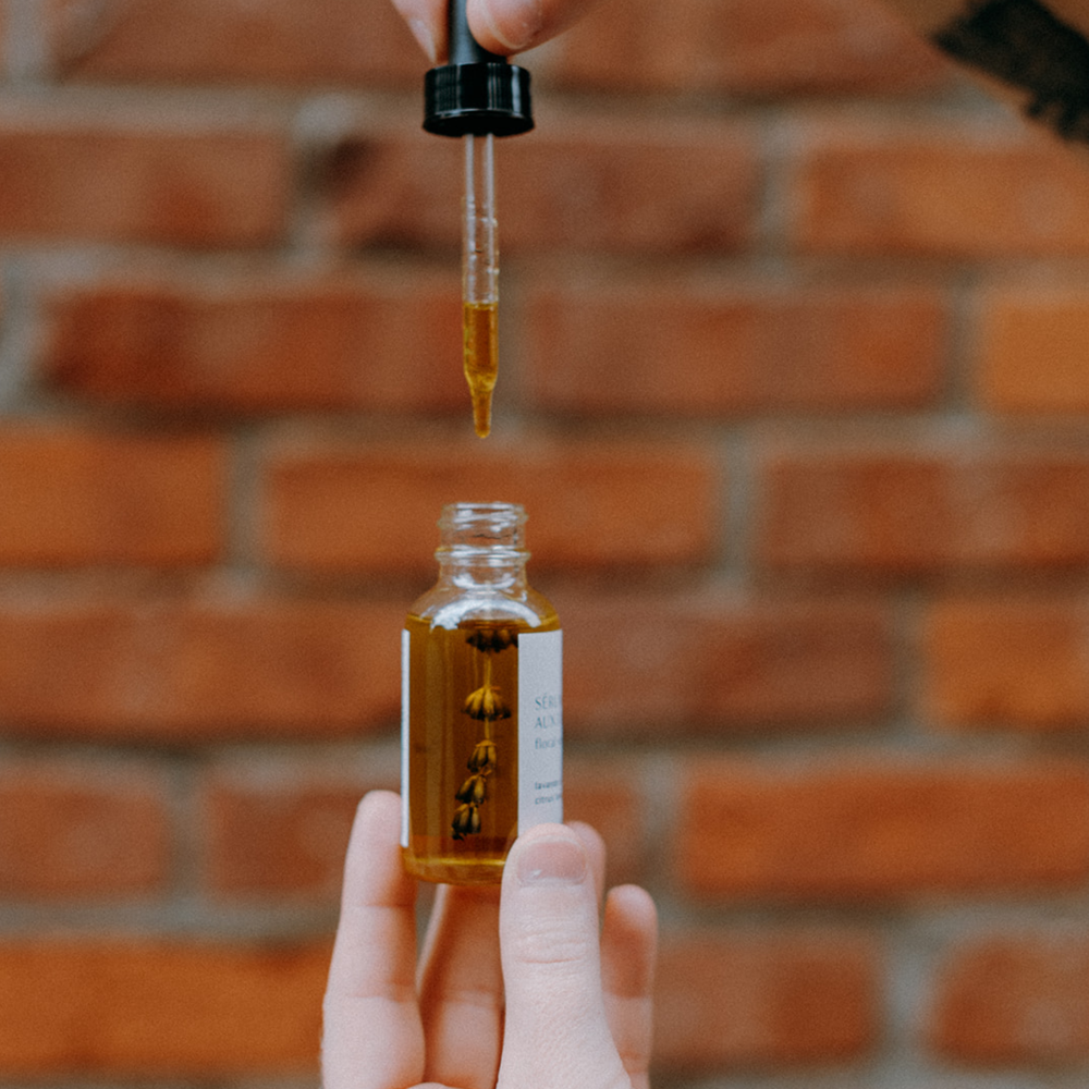 Sérum aux fleurs pour le visage - Lavande citronnée