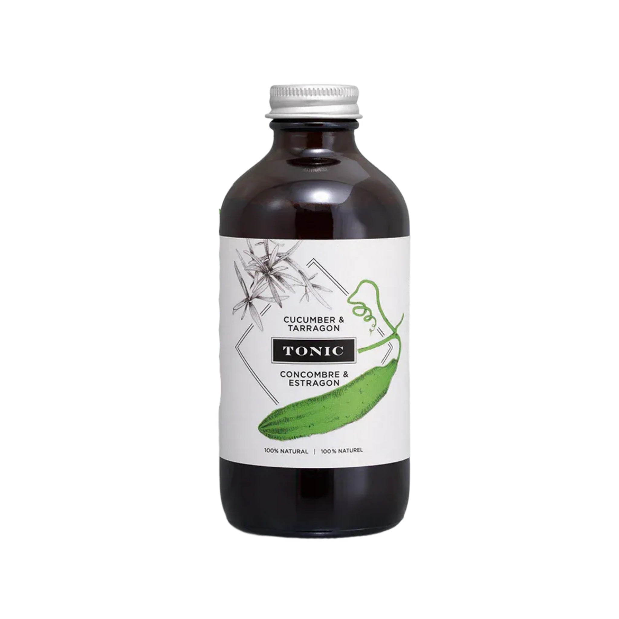 Sirop tonique - Concombre et Estragon