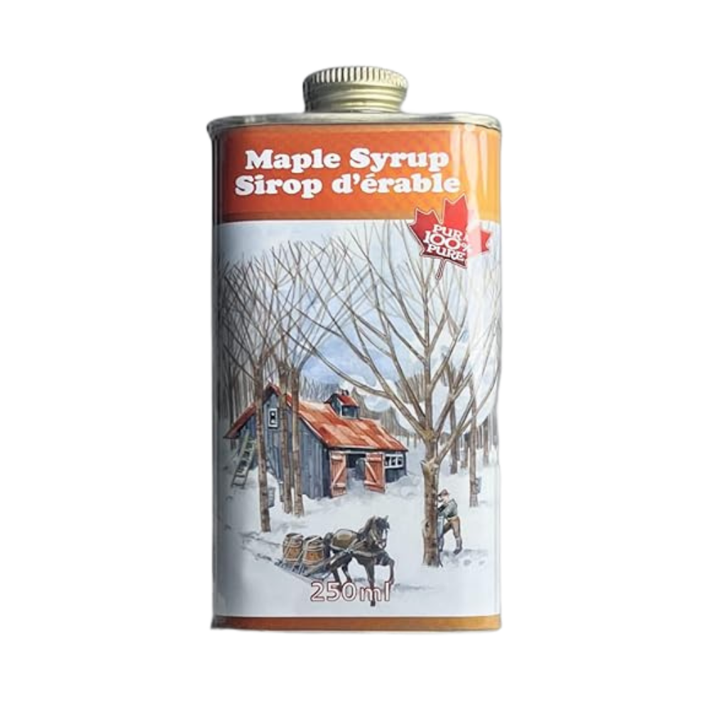 Sirop d'érable ambré - baril en métal