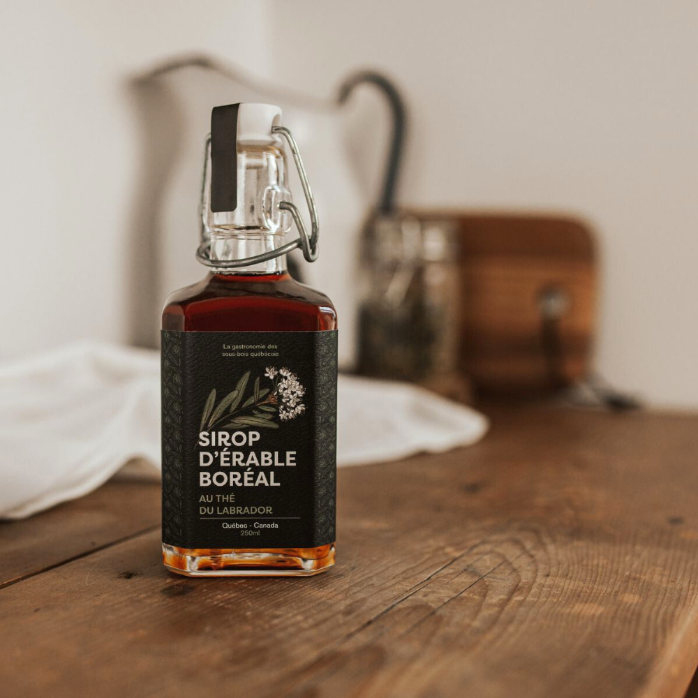 Sirop d'érable boréal - Thé du Labrador
