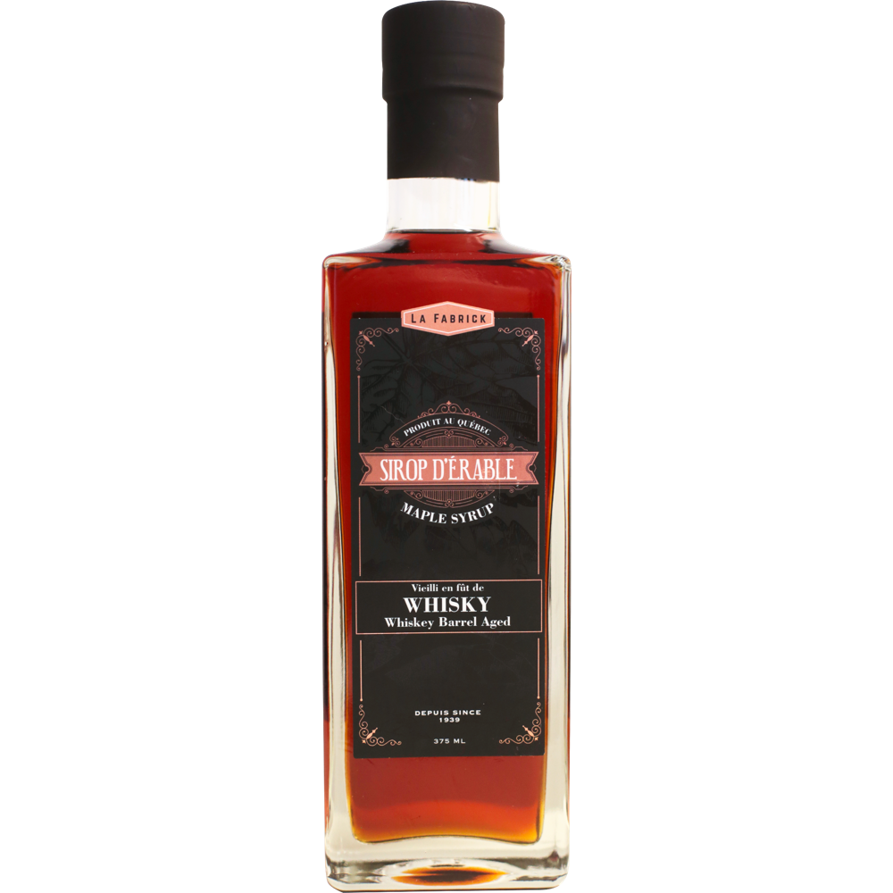 Sirop d'érable vieilli en fût Whisky