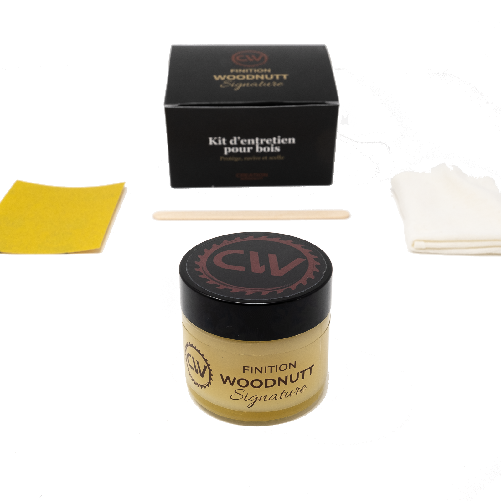 Finition WoodNutt Signature — conditionneur naturel (60 ml)