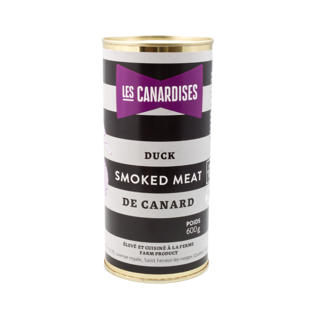 Smoked meat de canard