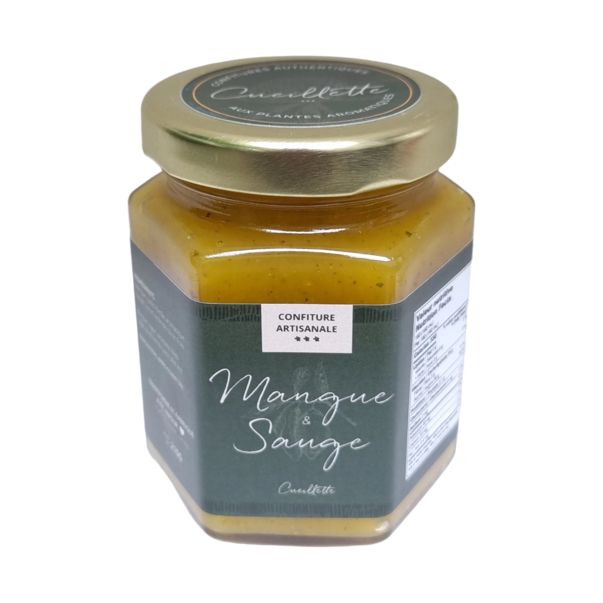 Confiture artisanale - Mangue Sauge