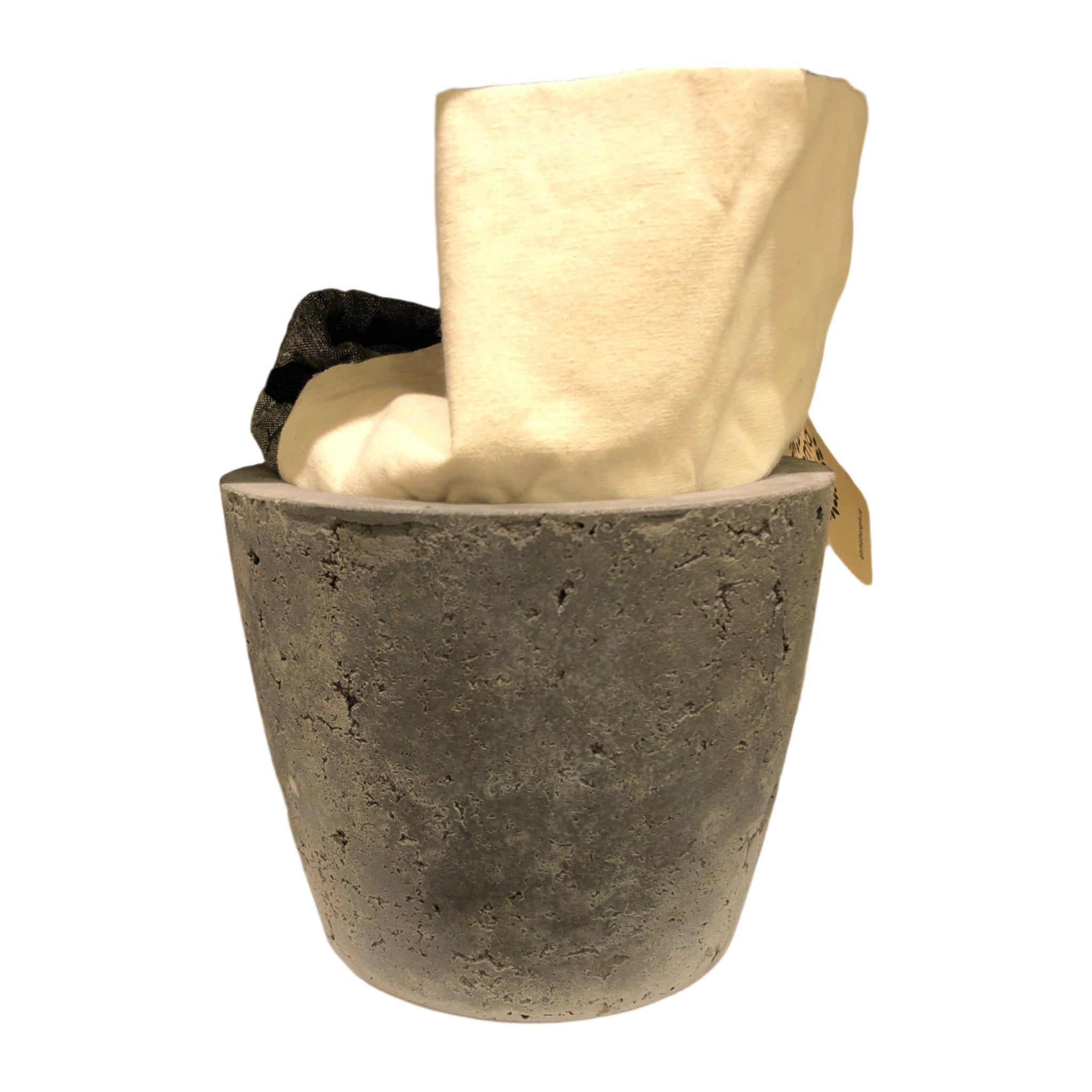 Cache pot en béton