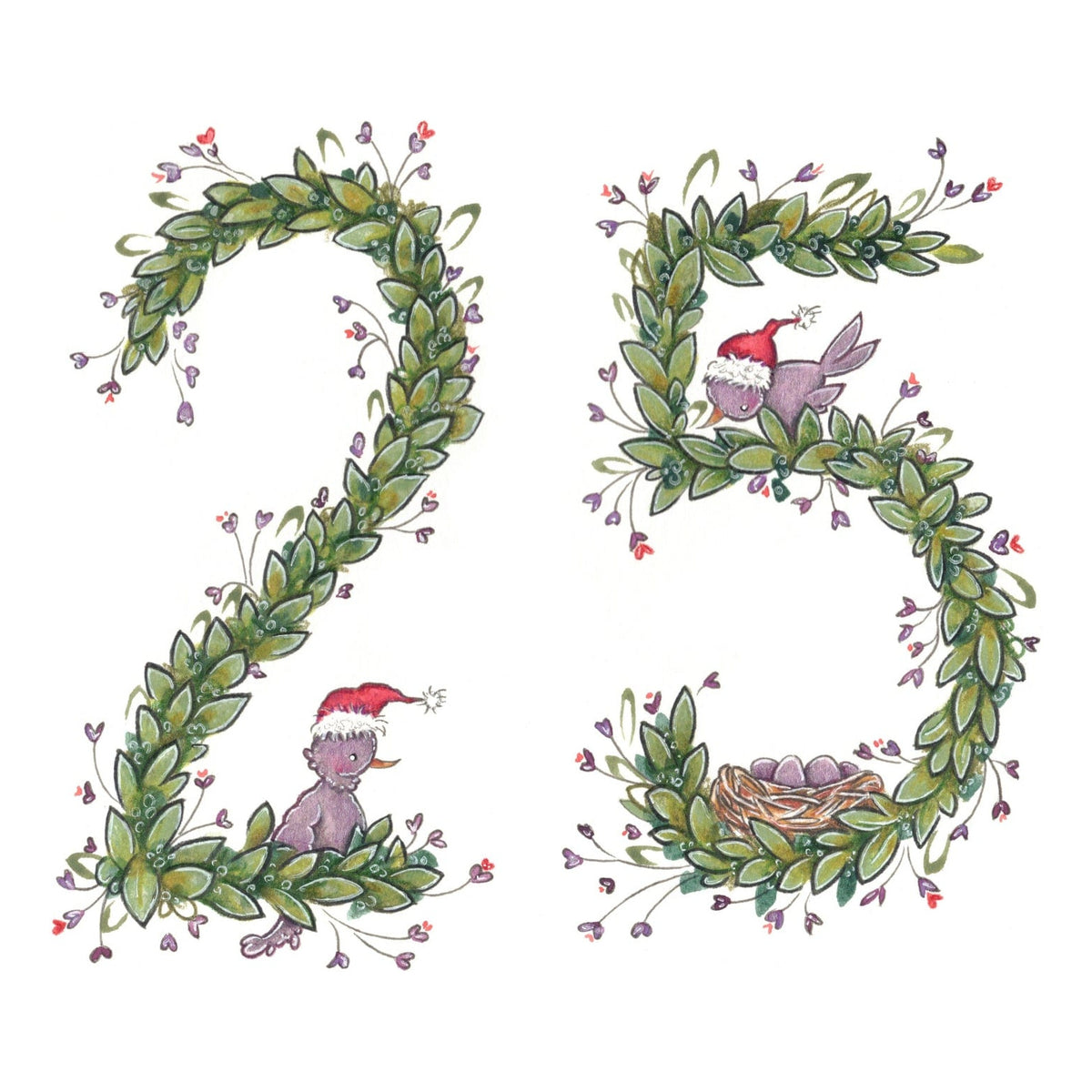 Carte de souhaits - 25