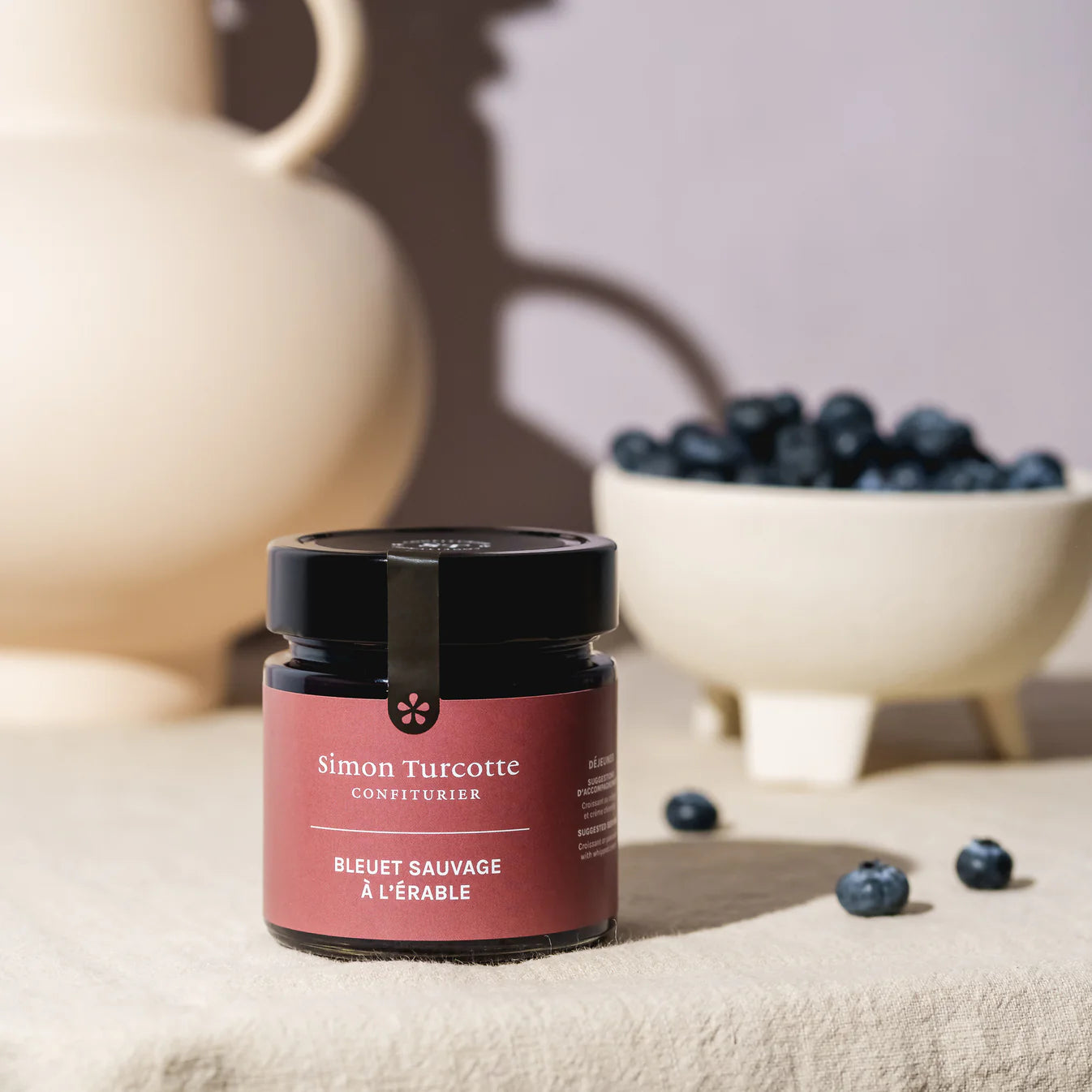 Tartinade bleuet sauvage à l'érable