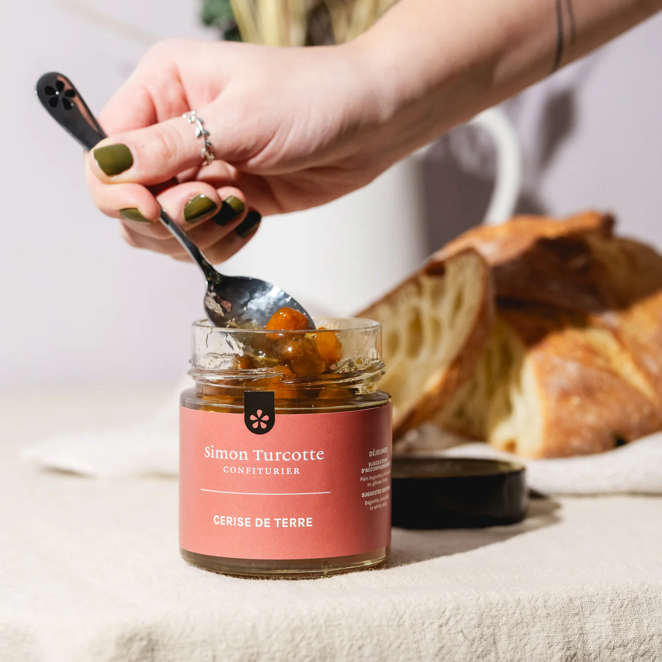 Tartinade cerise de terre