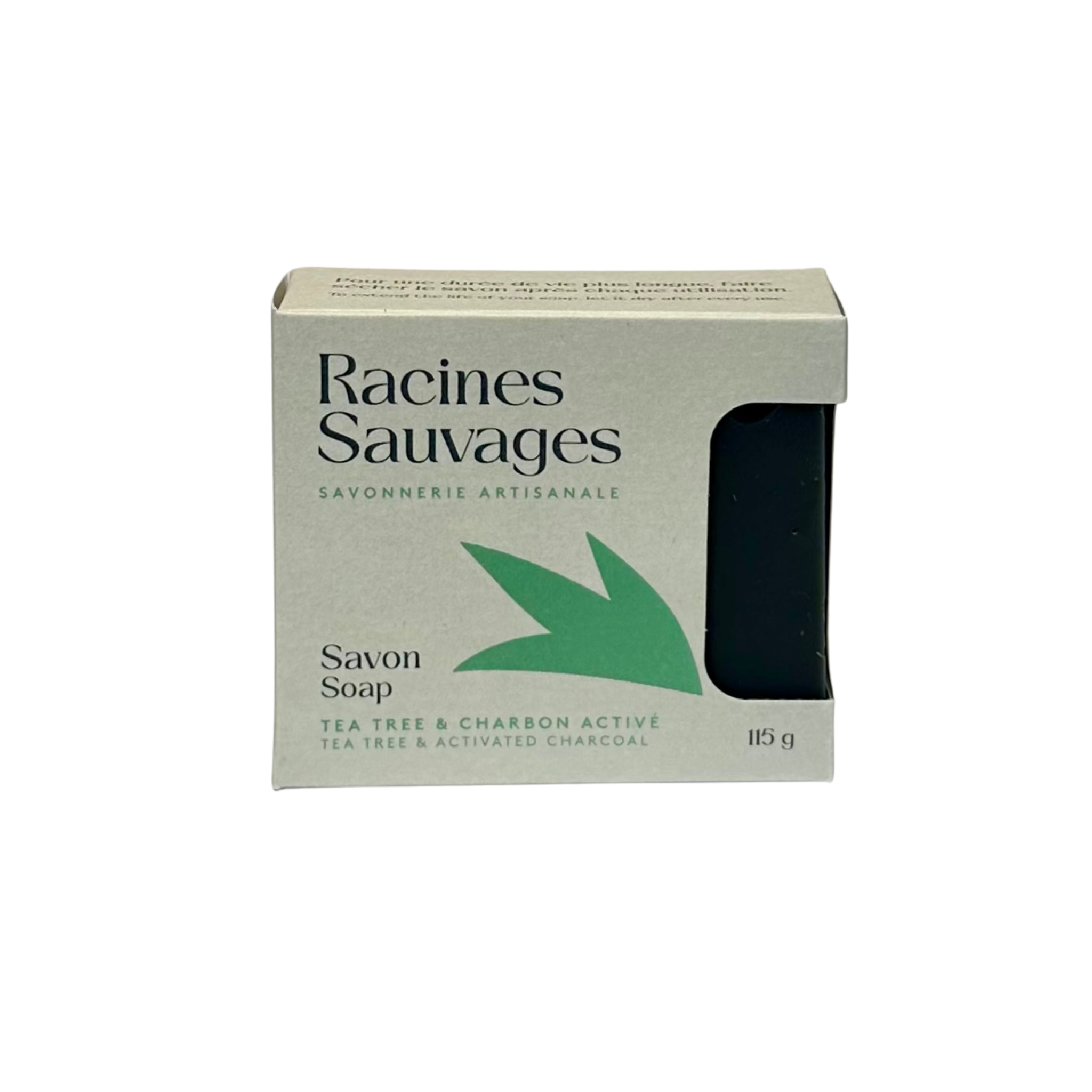 Tea tree et charbon activé