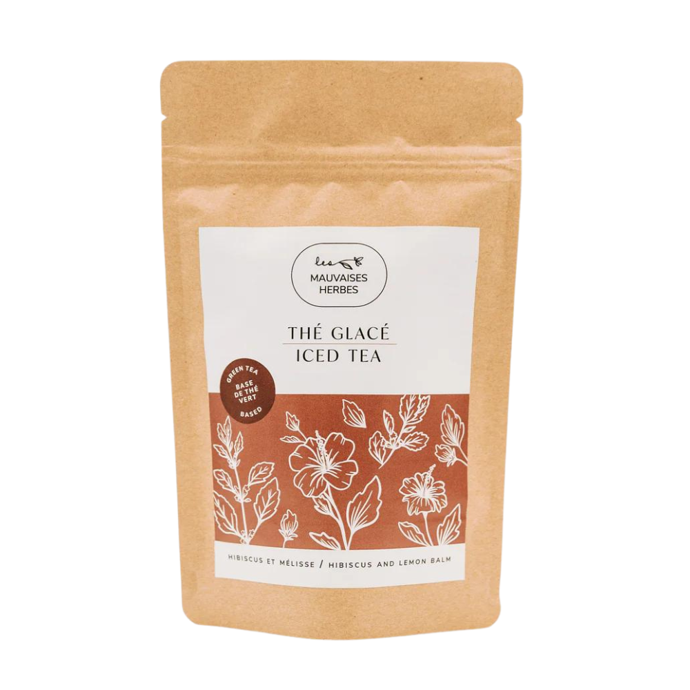 Thé glacé - Hibiscus et Mélisse