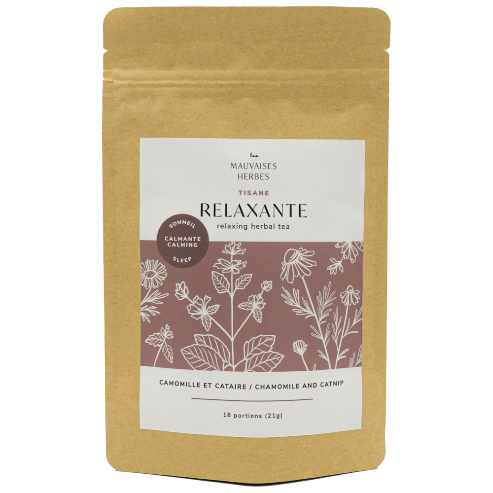 Tisane relaxante - Camomille et cataire