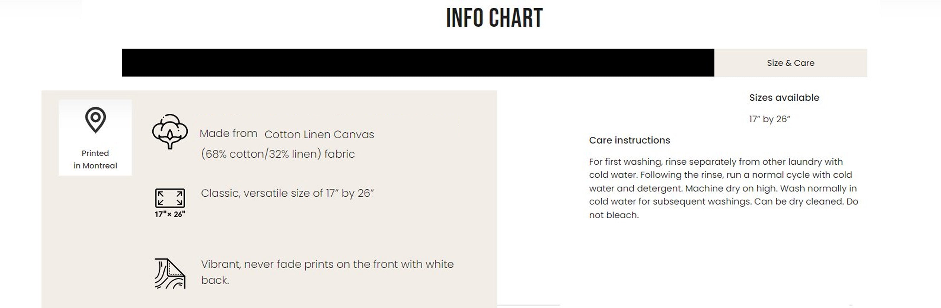 Torchon de cuisine décoratif (Stripes Cat)