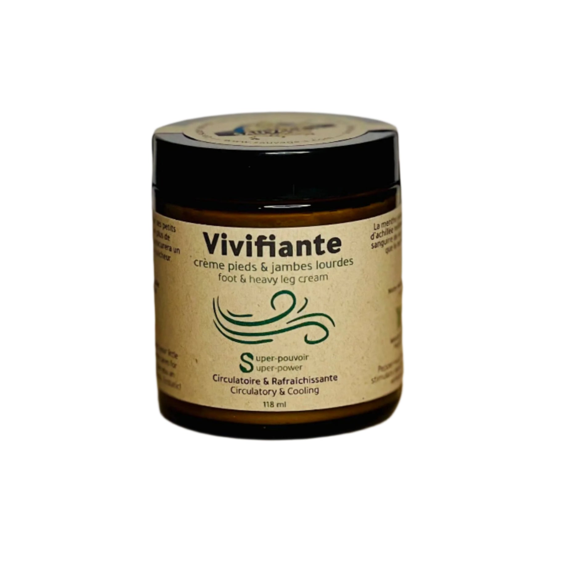 Vivifiante - Crème végane pour pieds & jambes lourdes