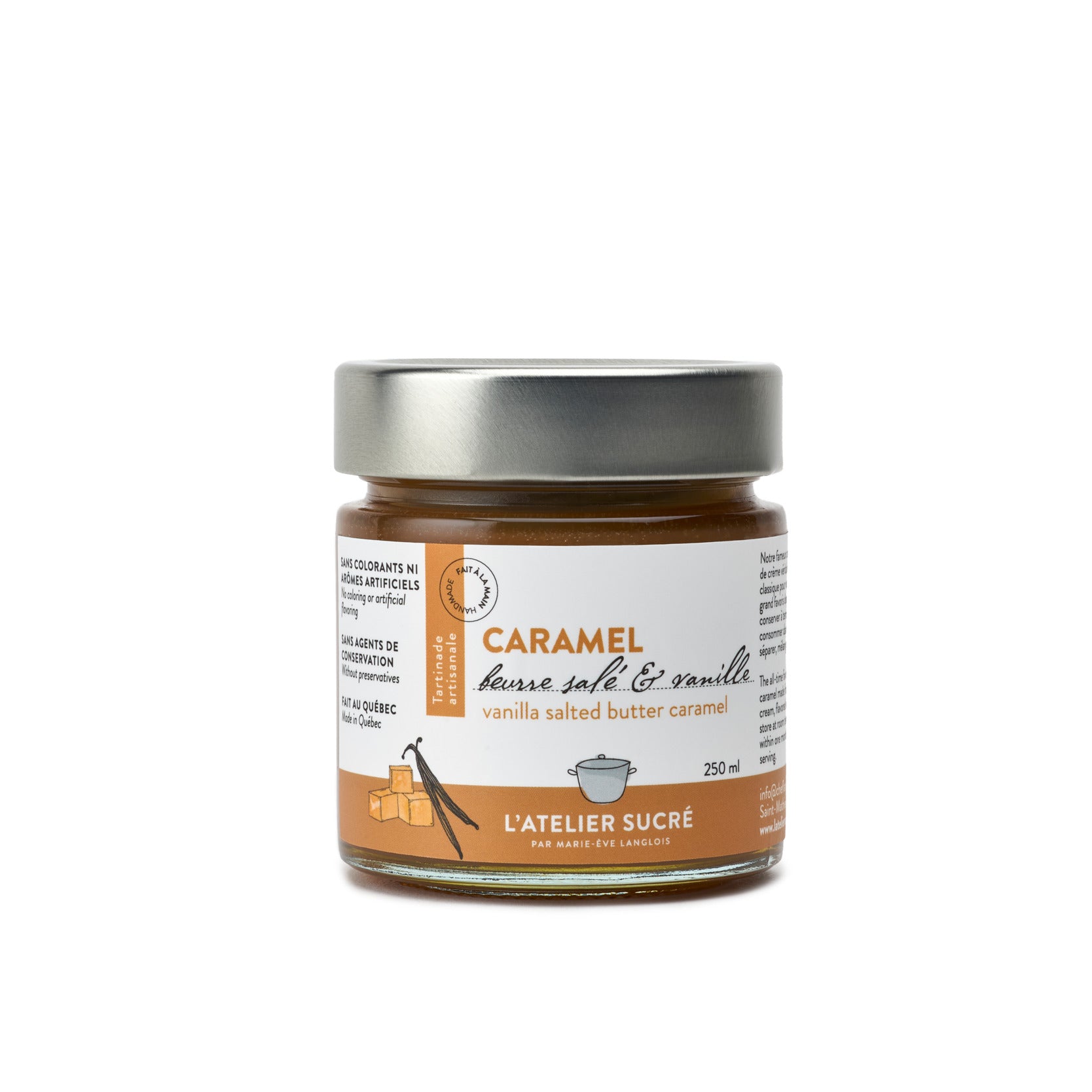Caramel salé & vanille fraîche