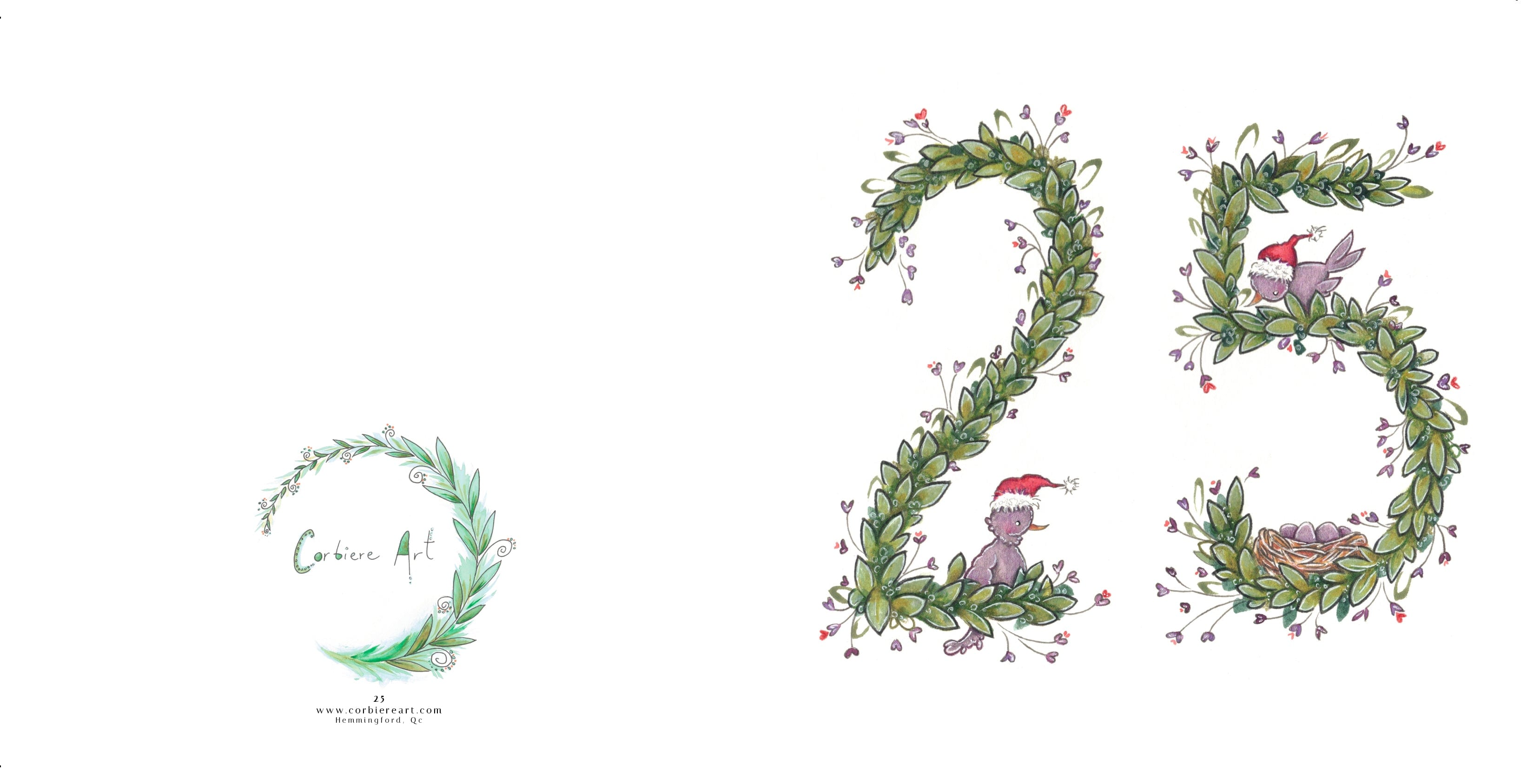 Carte de souhaits - 25