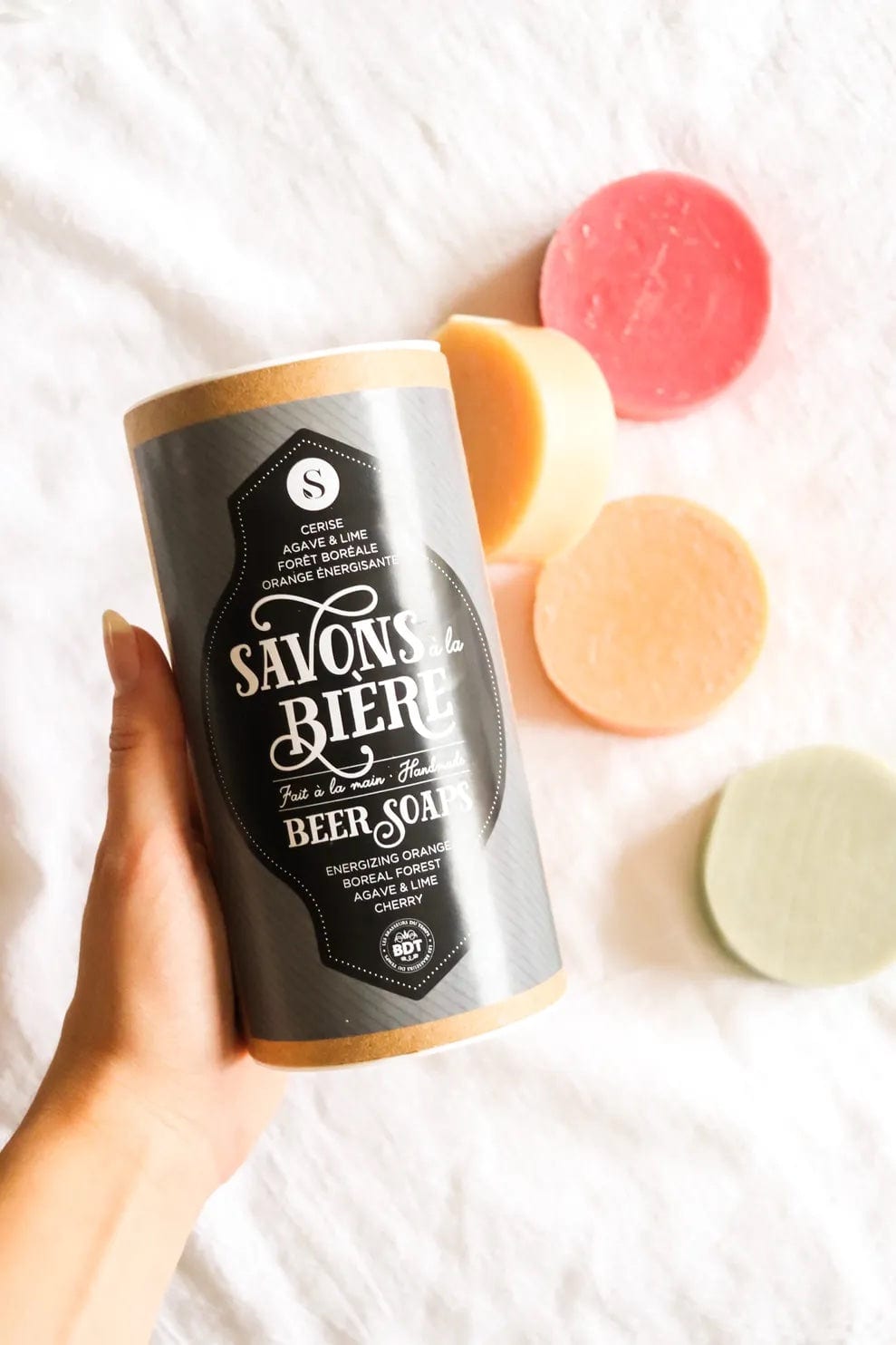 Ensemble de savon à la bière
