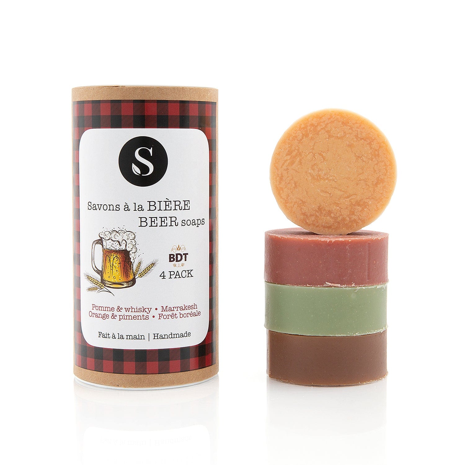 Ensemble de savon à la bière