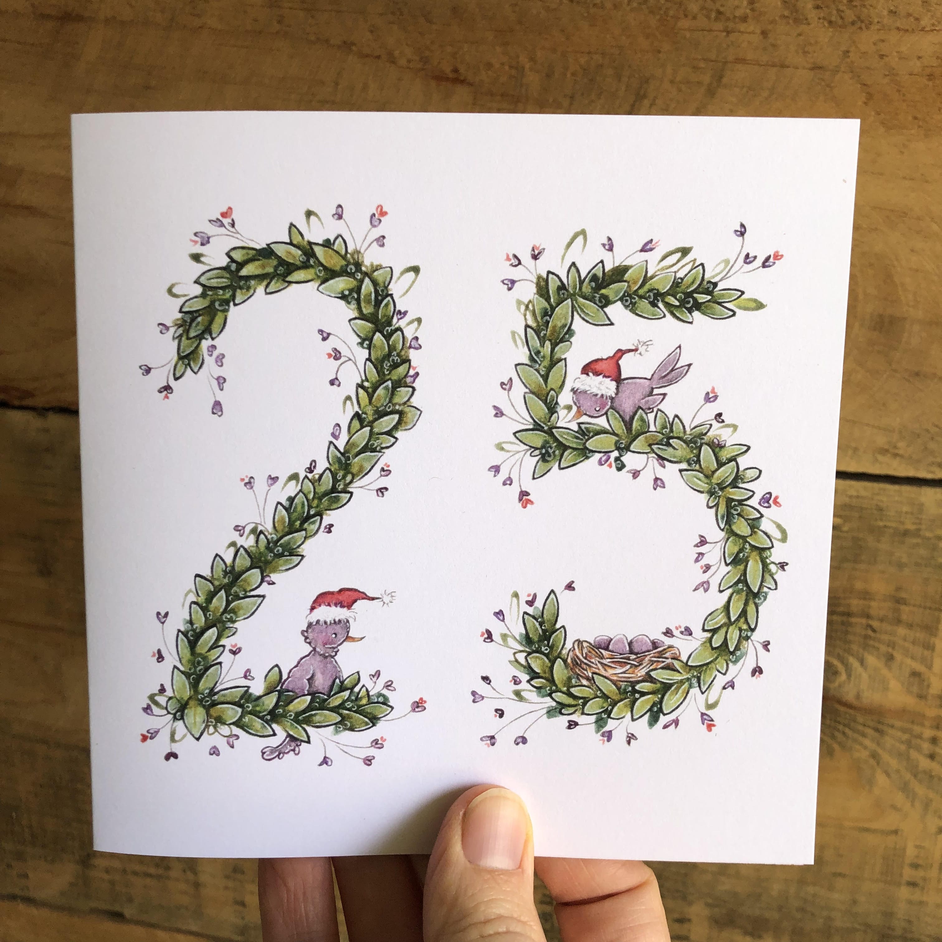 Carte de souhaits - 25
