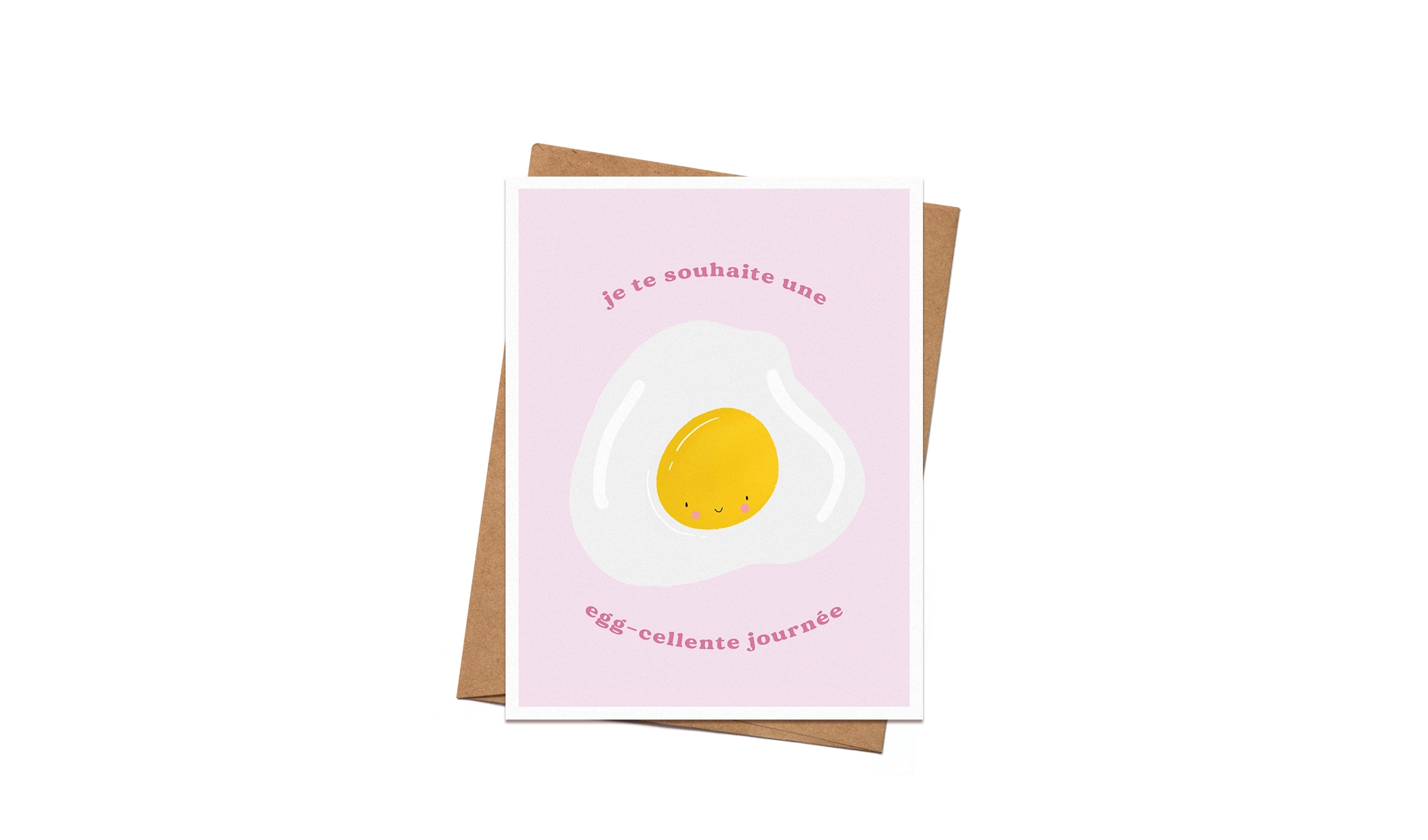 Carte de souhaits - Egg-cellente journée