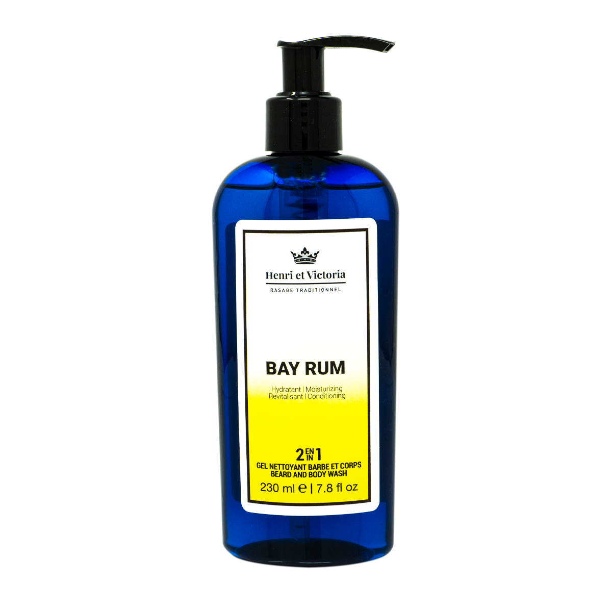 Gel nettoyant 2 en 1 barbe et corps