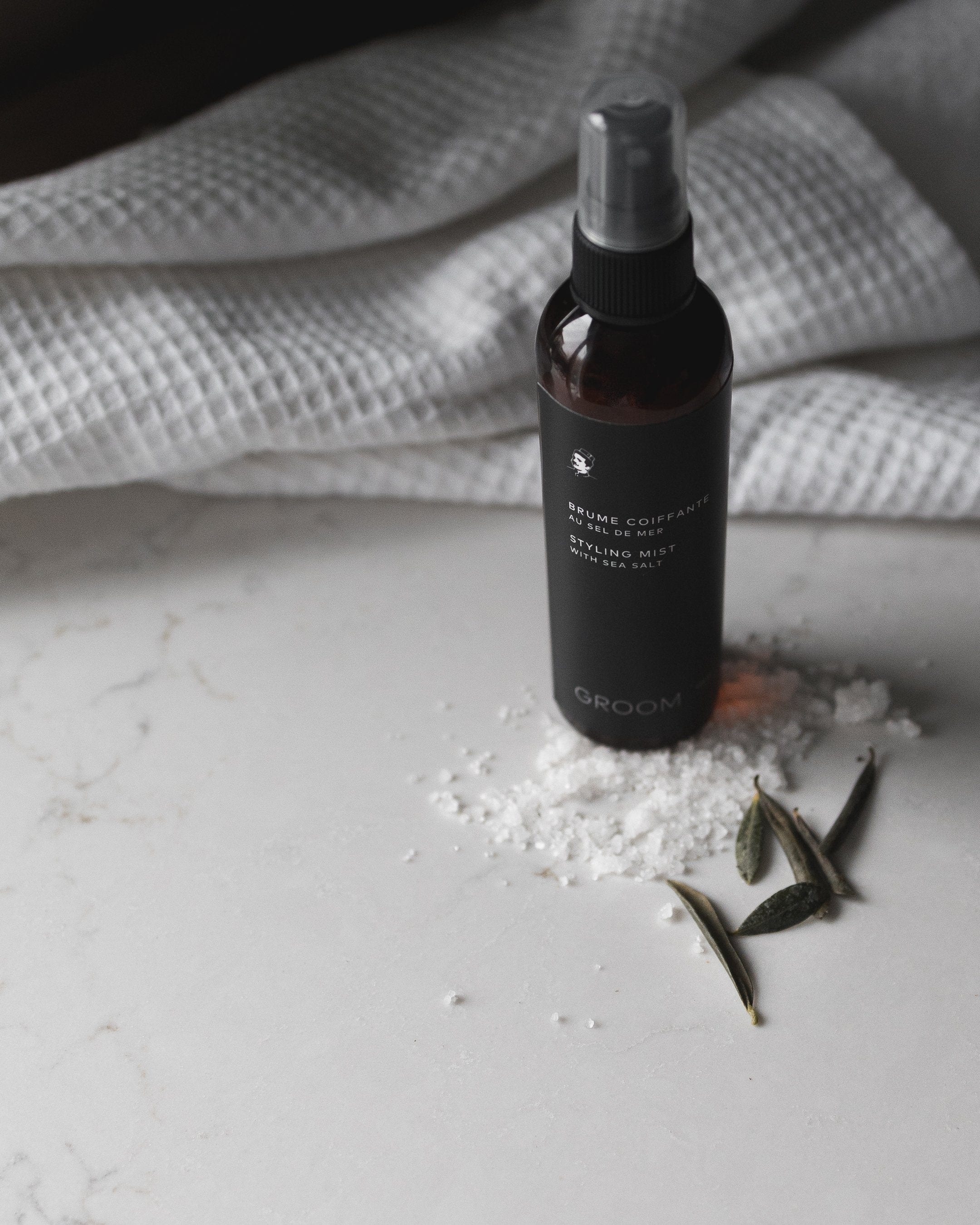 Brume coiffante au sel de mer