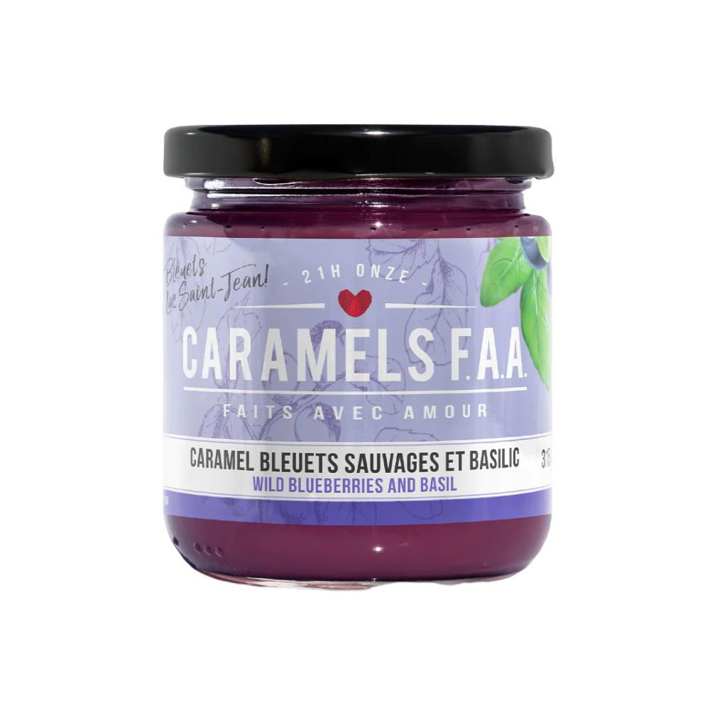 Caramel - Bleuets Sauvages & Basilic