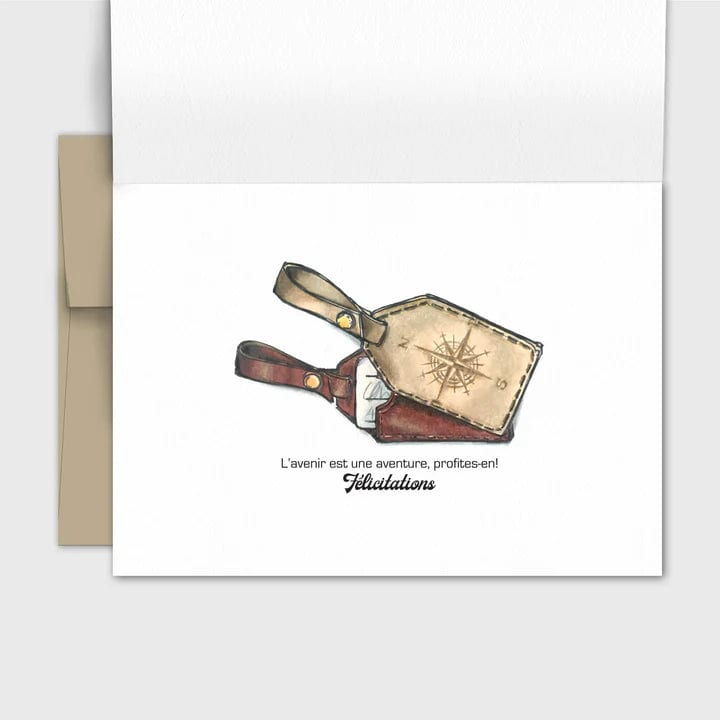 Carte de souhaits - Graduation - Roadtrip
