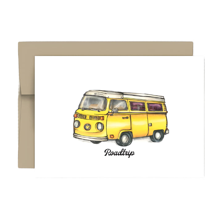 Carte de souhaits - Graduation - Roadtrip
