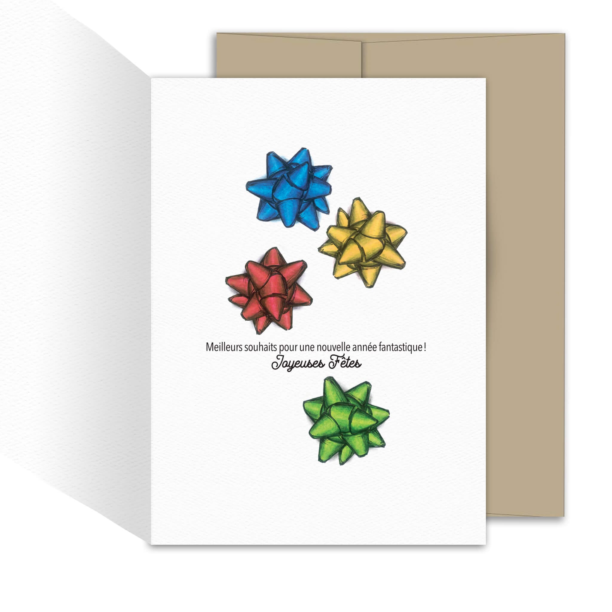 Carte de souhaits - Gros chou de cadeau