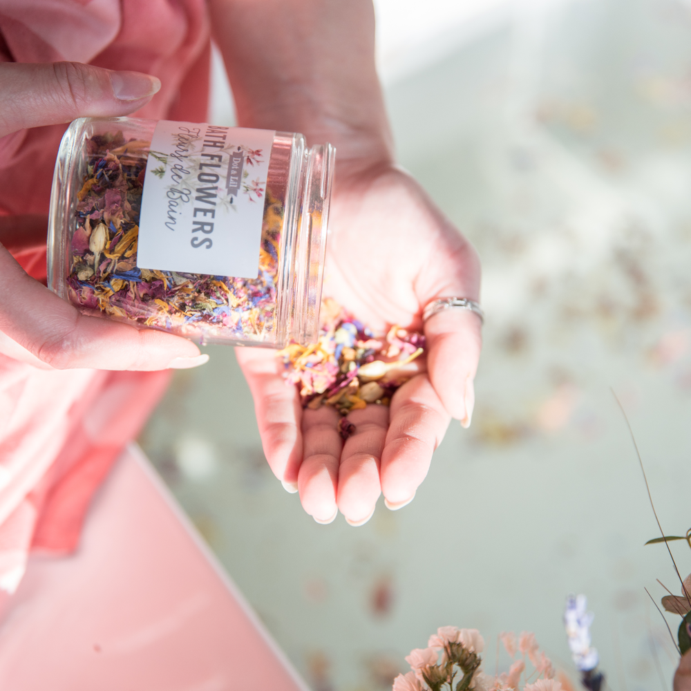 Fleurs pour le bain
